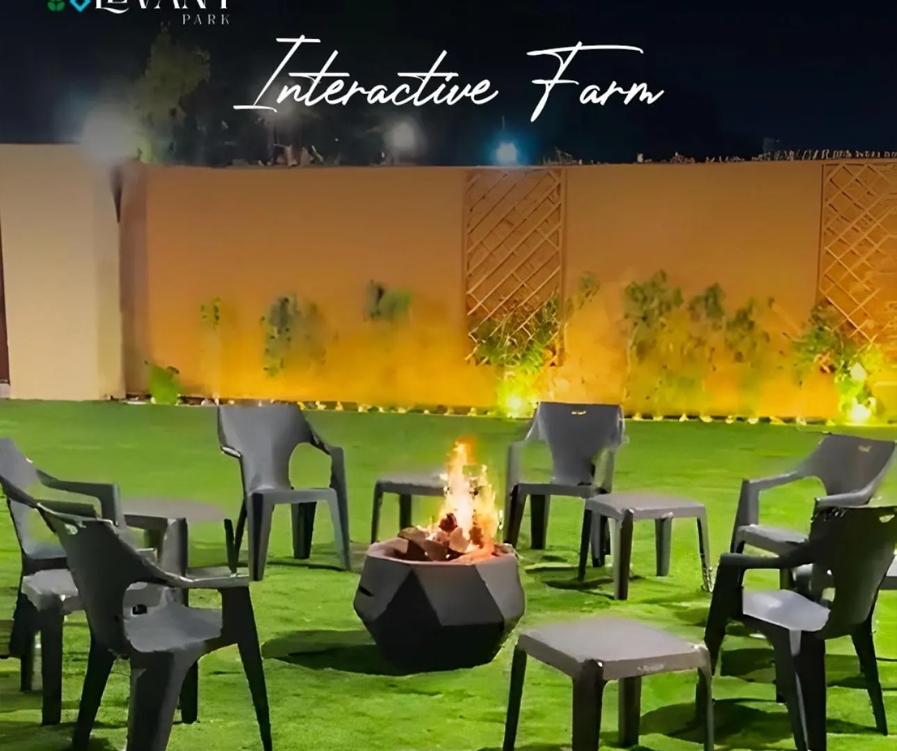 Campsite Levant Park Private Farms Dubai